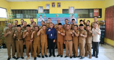 Bapenda Kabupaten Pesawaran melaksanakan kegiatan penyampaian SPPT PBB-P2 Tahun 2024